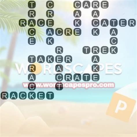 Wordscapes Level 9907, Climb 3 .